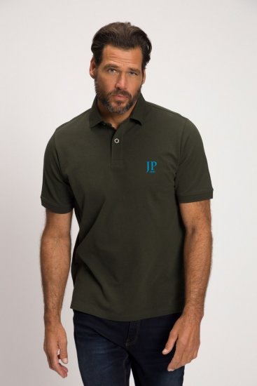 JP1880 704317 Poloshirt 2-pak Turkisblå/Olivengrøn - Polotrøjer - Polotrøjer 2XL-8XL