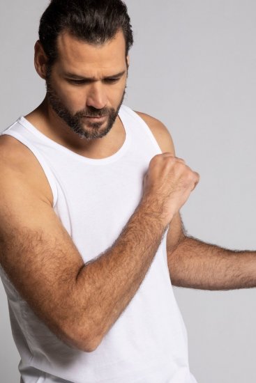 JP1880 705145 Tanktop Hvid - T-shirts - T-shirts i store størrelser - 2XL-14XL