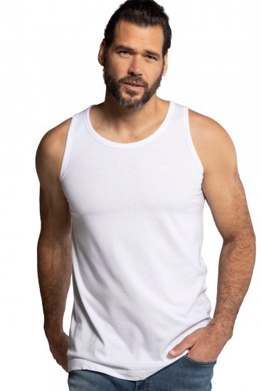 JP1880 705145 Tanktop Hvid - T-shirts - T-shirts i store størrelser - 2XL-14XL
