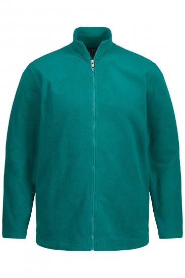 JP1880 Fleece Jacket Petrol - Sportstøj & outdoor - Sportstøj i store størrelser til mænd