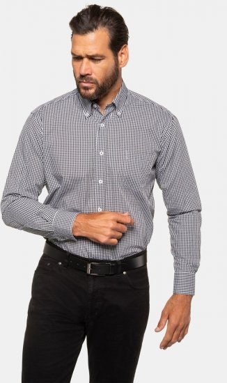 JP1880 707865 Læderbælte Sort - Tilbehør - Accessories til herrer