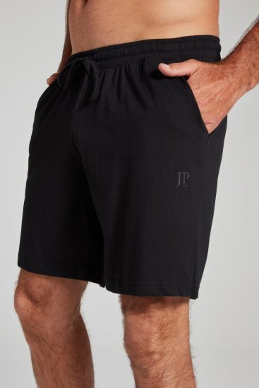JP1880 Shorts Elastic Waistband Black - Joggingbukser og shorts - Sweatpants og Sweatshorts 2XL-12XL