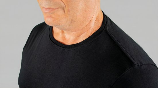 20 Nodi Mezzogiorno Sports T-Shirt Black - T-shirts - T-shirts i store størrelser - 2XL-14XL