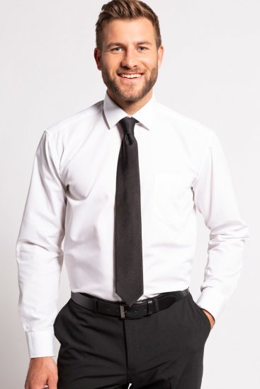 JP1880 711267 Silkeslips ekstralang Sort - Slips og butterfly - 