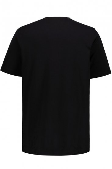 JP1880 711318 T-shirt med V-hals 2-pak Sort - T-shirts - T-shirts i store størrelser - 2XL-14XL