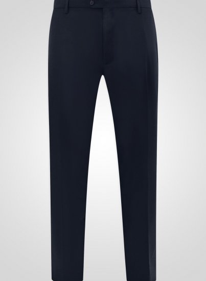 D555 Ted 4 Way Stretch Tailored Trouser Mørkeblå - Habitter og blazere - Habitter og jakkesæt i store størrelser