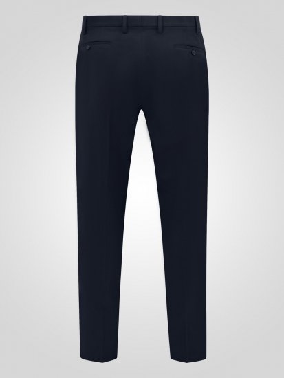 D555 Ted 4 Way Stretch Tailored Trouser Mørkeblå - Habitter og blazere - Habitter og jakkesæt i store størrelser