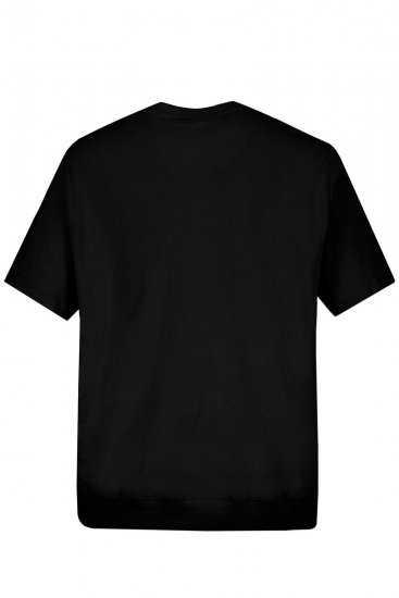 JP1880 712616 T-shirt med maveform Sort - T-shirts - T-shirts i store størrelser - 2XL-14XL