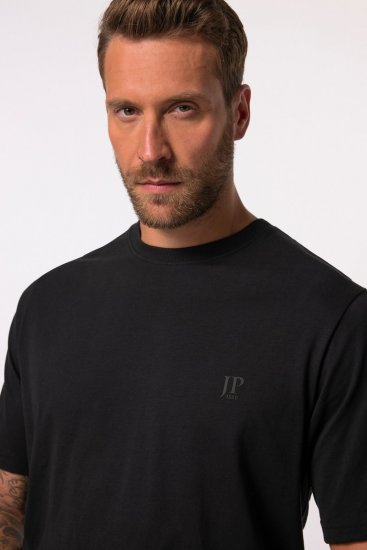 JP1880 712616 T-shirt med maveform Sort - T-shirts - T-shirts i store størrelser - 2XL-14XL