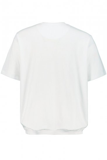 JP1880 712616 T-shirt med maveform Hvid - T-shirts - T-shirts i store størrelser - 2XL-14XL