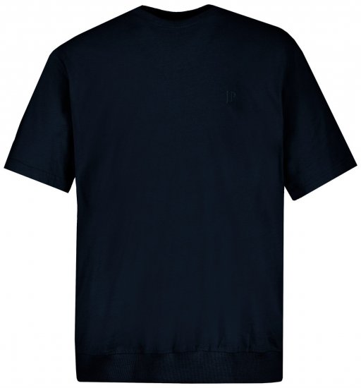 JP1880 712616 T-shirt med maveform Mørkeblå - T-shirts - T-shirts i store størrelser - 2XL-14XL