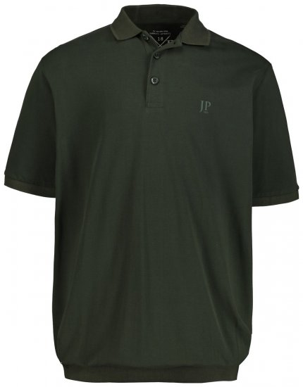 JP1880 712617 Poloshirt med maveform Mørk oliven - Polotrøjer - Polotrøjer 2XL-8XL