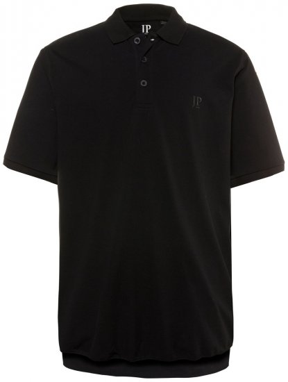 JP1880 712617 Poloshirt med maveform Sort - Polotrøjer - Polotrøjer 2XL-8XL