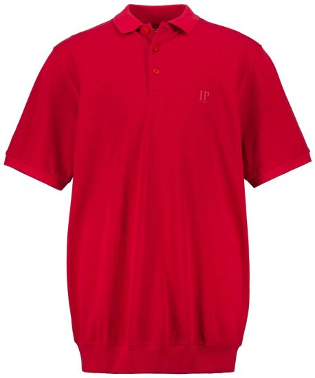 JP1880 712617 Poloshirt med maveform Chilirød - Polotrøjer - Polotrøjer 2XL-8XL