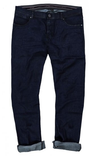 JP1880 Jeans Regular Fit 5-Pocket Dark Blue Denim - Jeans og bukser - Herrejeans og bukser i store størrelser W40-W70