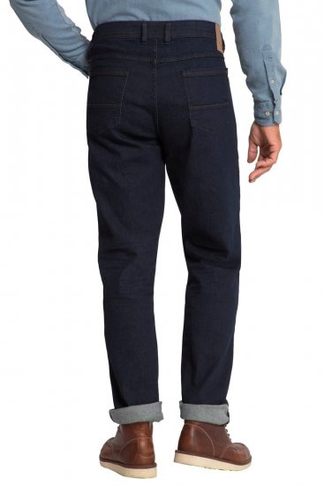 JP1880 Jeans Regular Fit 5-Pocket Dark Blue Denim - Jeans og bukser - Herrejeans og bukser i store størrelser W40-W70