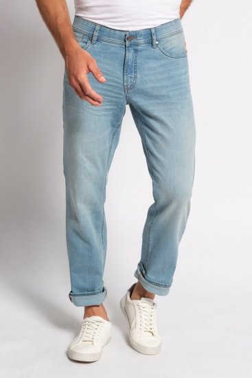 JP1880 Jeans Regular Fit 5-Pocket Bleached Denim - Jeans og bukser - Herrejeans og bukser i store størrelser W40-W70