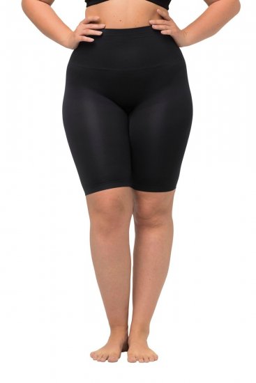 Ulla Popken 714677 Formende shorts Sort - Shapewear - 