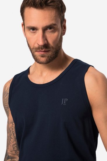 JP1880 719783 Tanktop med maveform Mørkeblå - T-shirts - T-shirts i store størrelser - 2XL-14XL