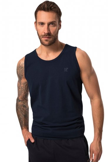 JP1880 719783 Tanktop med maveform Mørkeblå - T-shirts - T-shirts i store størrelser - 2XL-14XL
