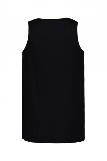 JP1880 Rolling Stones Graphic Band Tank Top Black - T-shirts - T-shirts i store størrelser - 2XL-14XL