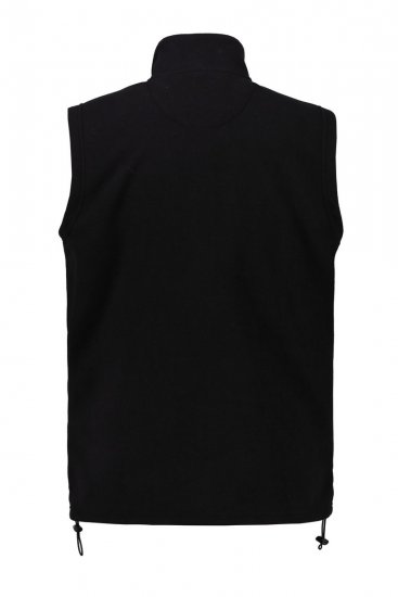 JP1880 723305 Fleecevest med høj krave Sort TALL - TALL veste - 