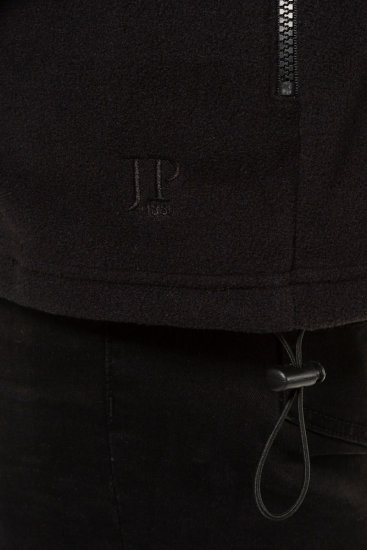 JP1880 723305 Fleecevest med høj krave Sort TALL - TALL veste - 