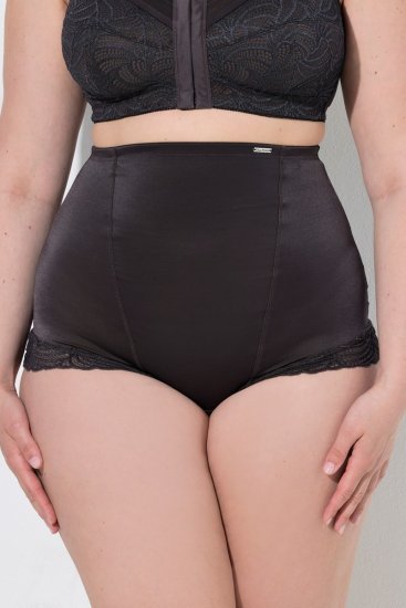 Ulla Popken 781632 Formende trusser med høj talje Brun - Shapewear - 