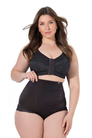 Ulla Popken 781632 Formende trusser med høj talje Brun - Shapewear - 