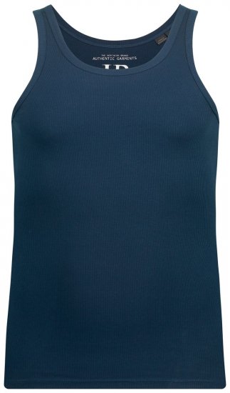 JP1880 782617 Ribbet undertrøje Natblå TALL - TALL undertøj og badetøj - TALL Undertøj & Badetøj