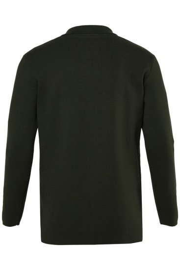 JP1880 Milano Flexnamic Strikket blazer Mørk oliven - Habitter og blazere - Habitter og jakkesæt i store størrelser