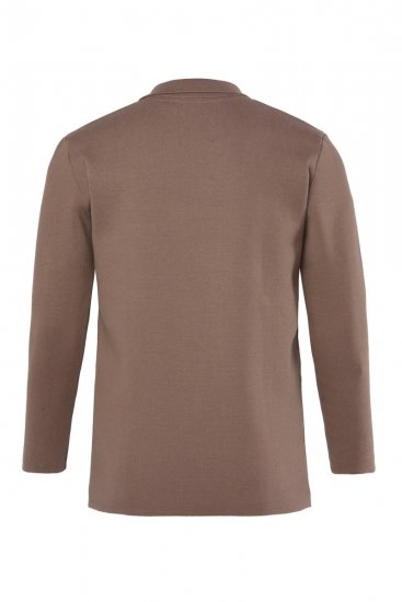JP1880 Milano Flexnamic Strikket blazer Nøddebrun - Habitter og blazere - Habitter og jakkesæt i store størrelser