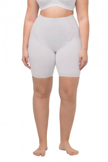 Ulla Popken 793851 Formende shorts Hvid - Shapewear - 
