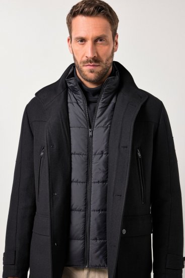 JP1880 Jacket Water-repellent Warm Black - Jakker - Jakker i store størrelser, 2XL- 12XL