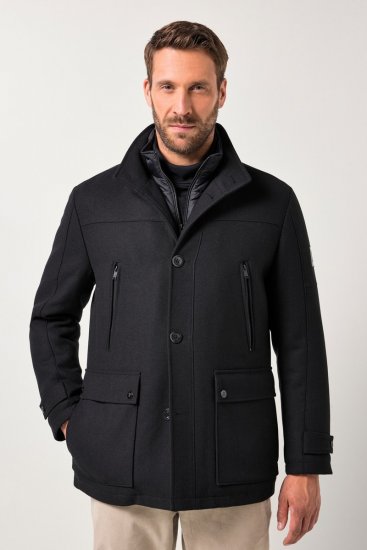 JP1880 Jacket Water-repellent Warm Black - Jakker - Jakker i store størrelser, 2XL- 12XL