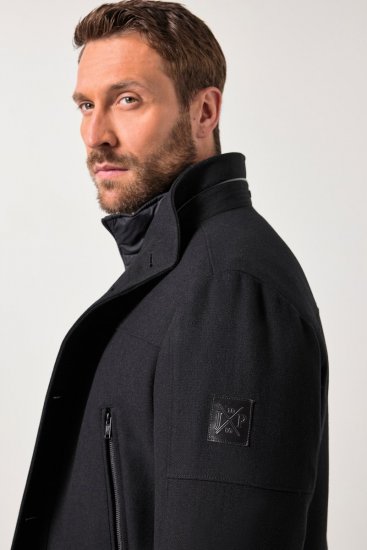 JP1880 Jacket Water-repellent Warm Black - Jakker - Jakker i store størrelser, 2XL- 12XL