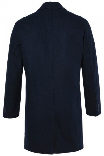 JP1880 795116 Vandafvisende Uldfrakke Mørkeblå - Jakker - Jakker i store størrelser, 2XL- 12XL