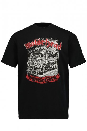 JP1880 Motörhead Graphic Band T-Shirt Black - T-shirts - T-shirts i store størrelser - 2XL-14XL