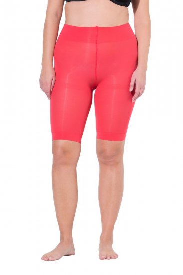 Ulla Popken 799278 Antigniv-shorts Lys rød - Antigniv-shorts - 
