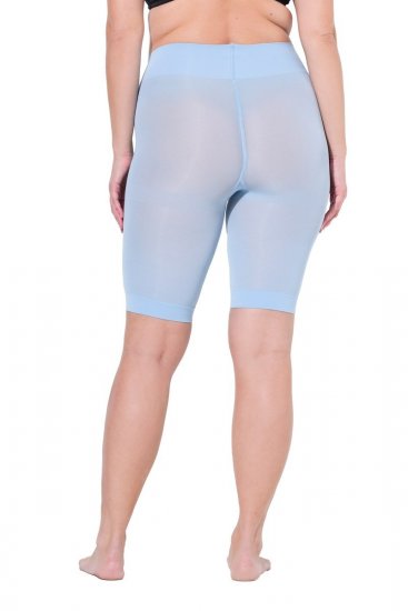 Ulla Popken 799278 Antigniv-shorts Lyseblå - Antigniv-shorts - 