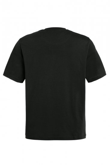 JP1880 799997 T-shirt med brystlomme Sort - T-shirts - T-shirts i store størrelser - 2XL-14XL