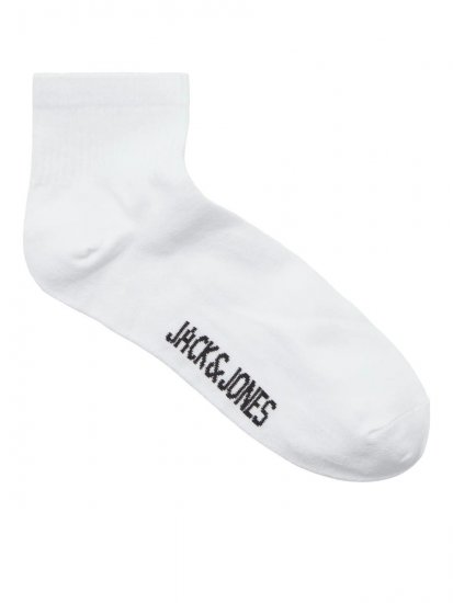 Jack & Jones Leon Tennisstrømper Hvid 3-pak - Undertøj og badetøj - Badetøj og Undertøj i store størrelser 