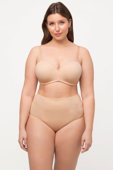 Ulla Popken 800498 Formende trusser med høj talje Champagne - Shapewear - 