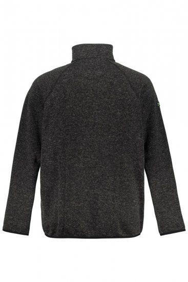 Jay-Pi 802394 Strikket fleecejakke Sort TALL - TALL jakker - TALL jakker med ekstra længde