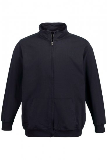 JP1880 802933 Sweatsæt med jakke og bukser Mørkeblå - Tracksuits - Tracksuits i store størrelser til mænd