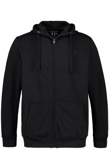 JP1880 802934 Sweatsæt med hættejakke og bukser Sort TALL - TALL tracksuits - 