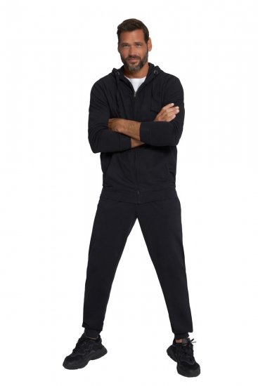 JP1880 802934 Sweatsæt med hættejakke og bukser Sort TALL - TALL tracksuits - 