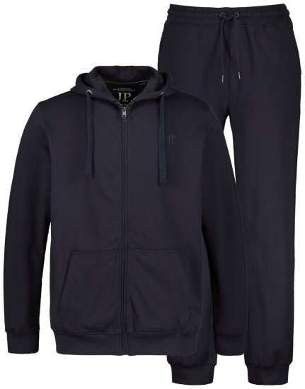 JP1880 802934 Sweatsæt med hættejakke og bukser Mørkeblå TALL - TALL tracksuits - 