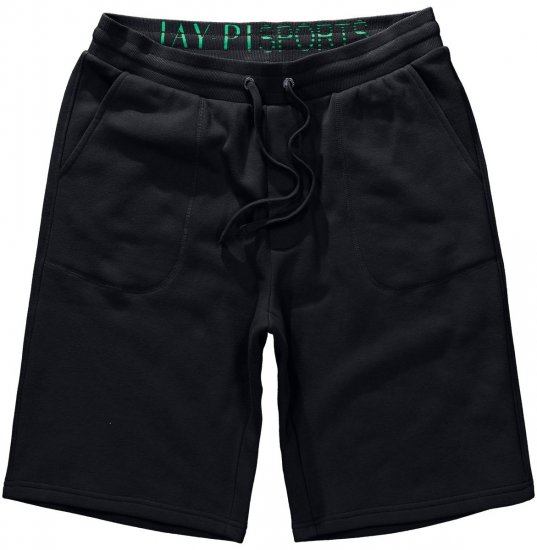 Jay-Pi 804151 Joggingshorts Sort - Joggingbukser og shorts - Sweatpants og Sweatshorts 2XL-12XL