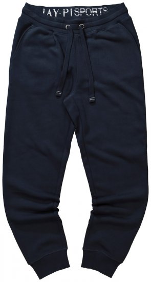 Jay-Pi 804175 Sweatpants i smal pasform med sidelommer Mørkeblå - Joggingbukser og shorts - Sweatpants og Sweatshorts 2XL-12XL